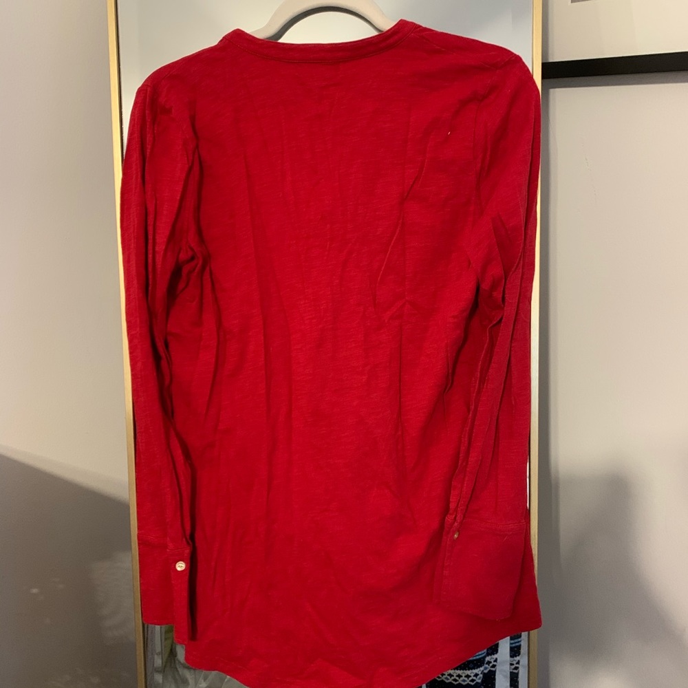 Ralph Lauren Red Blouse - Picture 4 of 4